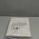 LAMIT 100% Blackout Natural Linen Curtains, 63 Inches Linen Textured Thermal Bedroom Curtains Back Tab and Rod Pocket Neutral Panels with White Liner for Farmhouse, 2 Panels, 52 x 63 Inch, Ivory