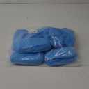 X-Large 100 Count Shoe Covers Disposable Non-Slip, Premium Cloth Boot Covers, Slip-resistant, Durable, Breathable, Non-toxic, Recyclable, Stretchable Fits Up to Size 13 US Men - Blue