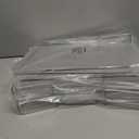 HBlife 6 Pack Closet Organizers and Storage, Clear Shelf Dividers, Vertical Purse Organizer for Closet Perfect for Sweater, Shirts, Handbags in Bedroom and Kitchen, Acrylic Bookshelf for Organization