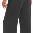 Stelle 28'' Wide Leg Yoga Pants Womens High Waisted Cozy Sweatpants Flowy Sports Athletic Lounge Pants with Pockets (XXL)