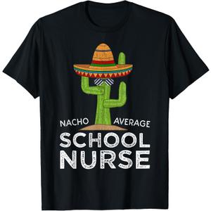 Fun Hilarious Funny School Nurse T-Shirt, Size 2XL