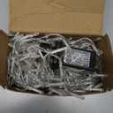 JMEXSUSS 300 LED Remote Control Curtain Lights, Plug in Fairy Curtain Lights Outdoor, Window Wall Hanging String Lights for Bedroom Indoor Dorm Backdrop Wedding Party Patio Christmas Decor, Warm White