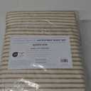 Great Bay Home 4-Piece Queen Size Stripe Microfiber Sheet Set - Ultra-Soft, Brushed Bedding Sheets & Pillowcases - Wrinkle Free, Comfortable, All-Season Bed Sheets (Light Taupe)