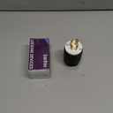 ENERLITES NEMA L14-20P Locking Plug Connector for Generator, Twist Lock Male Plug, 20 Amp, 125/250 Volt, 3 Pole, 4 Wire Grounding, Industrial Grade Heavy Duty, UL Listed, 66421-BK, Black