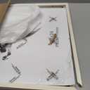 Yaetm 18x24 White Frame Set of 2, Solid Wood Poster Frame 18x24 for Wall Gallery, Display Horizontal and Vertical on Wall (2 pack, White)