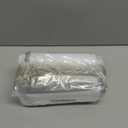 AMJ Large Beach Bag Girls Women Pool Swim Tote Bags with 7 Pockets and 1 inner Zipper Closure Pockets, 2Pcs (White)