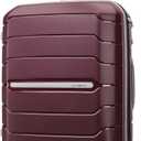 Samsonite Freeform Hardside Expandable with Double Spinner Wheels, Merlot, Checked-Medium 24-Inch