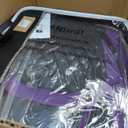 Car Seat Covers Full Set Purple Black, Luxury Faux Leather Waterproof Non-Slip Seat Protector Universal Fit for Most Cars SUVs Trucks Pick-ups, Car Interior Accessories for Front Seats and Back