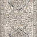 Loloi Teagan Collection TEA-01 Natural/Lt. Grey 2'-8" x 7'-6" Runner Rug, Large, Soft Neutral Rug, High-Traffic for Living Room, Bedroom, Home Office, Dining Area
