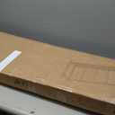 VASAGLE Laundry Hamper, Laundry Basket, Laundry Sorter with 5 Pull-Out and Removable Bags, Shelf, Metal Frame, 5 x 10.6 Gallons (40 L), 56.5 x 13 x 28.4 Inches, Ink Black and Rustic Brown UBLH501B01