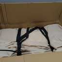 Inflatable Tent with Skylight, Quick Setup Blow Up Tents with Pump, Hot Tent with Stove Jack, Waterproof Oxford Inflatable House for Camping, Air Glamping Tents for Camping Adult 4-6 Person