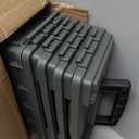 Sheffield 12757 4-Pack Ammo Storage Box, Stackable .30 Cal Field Boxes, Water and Dust Resistant, Lockable Storage Box with Handle, Secures Hunting Gear, Supplies, and Bullets, Made in USA, Green