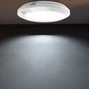 Battery Operated Motion Sensor Light Indoor, 6.3" Wireless Closet Lights, Stick-On Ceiling/Wall Mount for Pantry/Cabinet/Shed, 6000K Cool White, 1-Pack