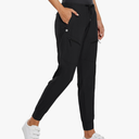 baleaf Women's Joggers Lightweight Hiking Pants High Waist 5 Zipper Pockets Quick Dry Travel Athletic UPF50+ , Size L