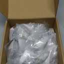 Asidrama 30 Pack Champagne Bronze and Matte Black Kitchen Cabinet Knobs Cabinet Hardware Zinc Knobs for Dresser Drawers 4451 (Single Hole Knob)