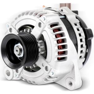 New Alternator Compatible for Toyota for Camry L4 2.4L for Toyota for Highlander L4 2.4L 2004-2007, 100Amp/12Volt High Output Alternator Replaces 11034 104210-3880