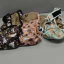 Dog Diapers Female(3 Pack) - No Leak Reusable Diapers for Doggy Female in Period - Highly Absorbent Dog Heat Panties with Adjustable Snaps Cute Dogs XXL (XX-Large(27.5"-33"Waist))