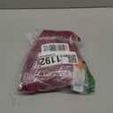 ANFILIA Women's Tankini Tops High Neck Bathing Suit Tops Slim Fit Ruched Swim Tops Only UPF50+ (Large, Purple)