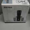 SUSTEAS Cold Press Juicer, 300W, 5.3" Large Feed Chute, 1.5L Capacity, Automatic Feeding, High Yield, Easy to Clean, Ideal for Whole Fruits & Vegetables, Black