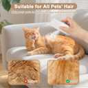 Nepfaivy Cat Steam Brush for Shedding - Steaming Cat Brushes for Indoor Cats with Release Button, Steam Slicker Brush for Dogs, Rechargeable Pet Spray Water Hair Removal Comb for Massage, Grooming