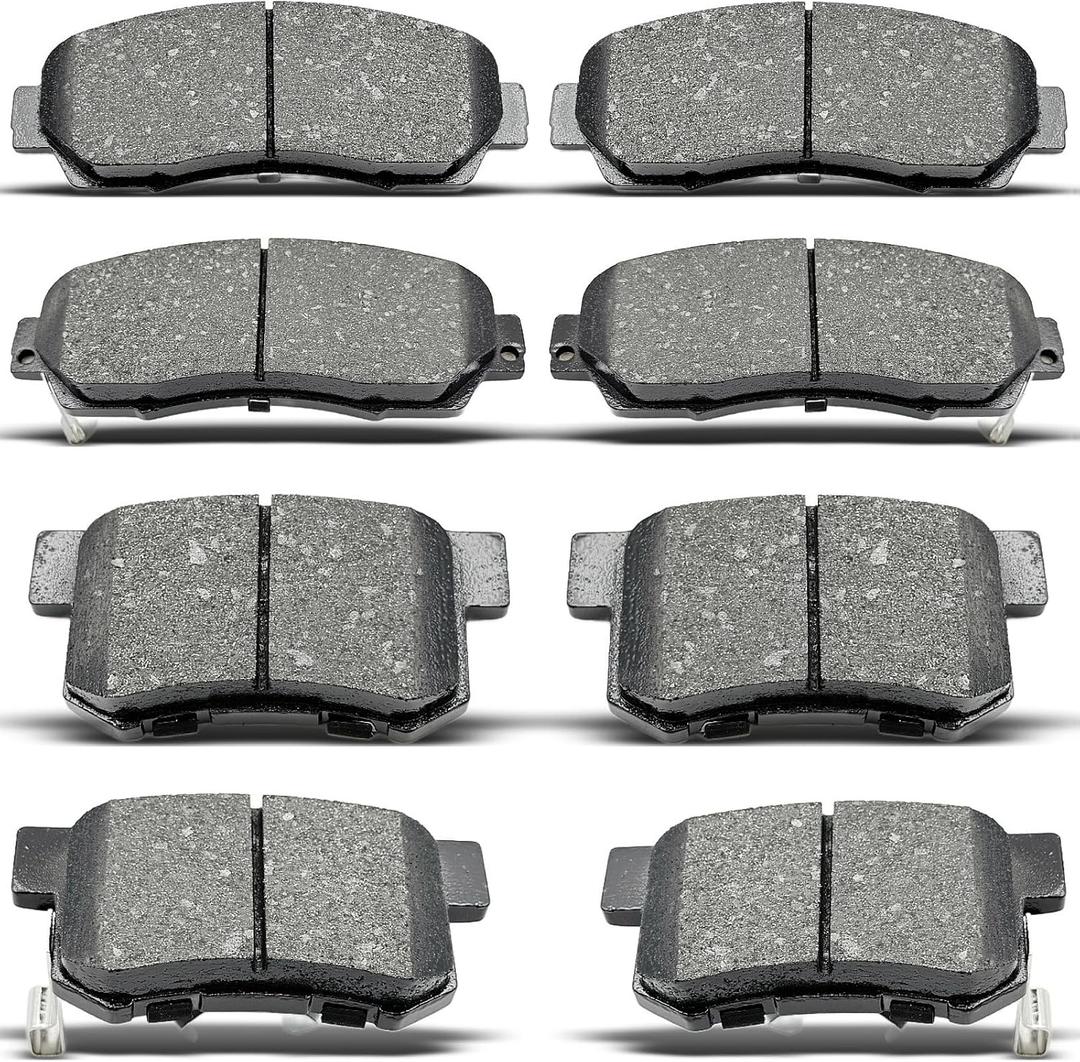 Front Rear Ceramic Brake Pads Replacement For For Acura Rdx 2010-2012,For Honda Cr-V 2007-2016,For Honda Crosstour 2012-2015,For Honda Accord Crosstour 2011