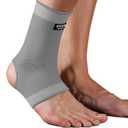 SPOTBRACE Ankle Brace Compression Sleeve(2 PACK),Breathable Ankle Support For Men Women, Foot Compression Sock for Swelling, Plantar Fasciitis, Sprain XL
