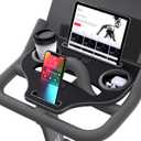 Desk Attachment for Peloton Bike (NOT Bike+) Tray Holder for Phone, Cup, Tablet, Ergonomic Platform Tray Accessories for Peloton Spin Bikes (Black)
