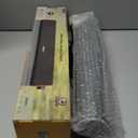 SOULION R50 Bluetooth Computer Speakers, 3.5mm PC Sound Bar for Desktop Monitor, Wired USB Powered & Colorful LED Lights with Switch Button, Surround Sound Soundbar PC Spearkers for Computer (Dark Grey)