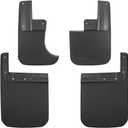 Tecoom Mud Flaps Splash Guards Compatible with Jeep Gladiator 2020-2023 2024 Heavy Duty Mud Guards Front and Rear Black Set of 4 ABS MoldedNot for Rubicon