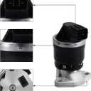 AULINK EGV1147 EGR Exhaust Gas Recirculation Valve 18011RNAA00 (Fit 1.8L Gas,Not 1.8L CNG) For 2006-2011 Honda Civic DX,EX,LX,EX-L,LX-S, Replaces 911-689 EGR4393 70-6194 EG10499 18011-RNA-A00