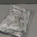 HRNJJYP Heavy Duty Vinyl Tablecloth with Flannel Backing Waterproof Oil-Proof Plastic Table Cloth Stain-Resistant Wipeable Rectangle or Square Table Cover for Dining, Camping (Marbling, 54X54 Inch)