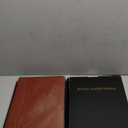 Padfolio Portfolio Leather Binder, Interview Legal Document Organizer, Business Card Holder Included Letter Sized Writing Pad (Brown)