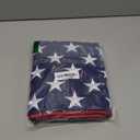 Premium American Flag Heavy Duty 3x5, TearProof & Waterproof High Wind Resistant Outdoor US Flag with Embroidered Stars, Sewn Stripes, Brass Grommets for All-Weather Durability Reinforced Long Lasting