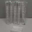 Eupako 4 fl.oz Mini Dessert Cups With Spoons - Clear Plastic Parfait Cups, Round Small Cup for Appetizers, Puddings, Mousse, Fruit - Pack of 50