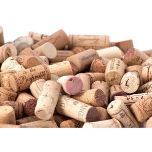 Premium Recycled Corks, Natural Wine Corks From Around the Us - 250 Count