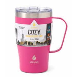 Manna Stainless Steel Mug 18 oz Pink