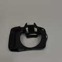 Rieibi EOSR50 EOS R50 Case, Soft Silicone Protective Case for Canon EOS R50 EOSR50 Vlogging Camera, Lightweight EOS R50 Camera Case Cover Grip Body Skin - Black