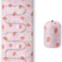 QOOMO Camping Sleeping Bags,3 Season Warm & Cool Weather,Lightweight,Waterproof Sleeping Bags for Adults & Kids,Traveling,and Outdoors,Camping Gear Equipment