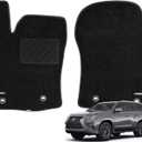WENNEBIRD Superior Carpet Front Row Floor Mats for 2014-2023 Lexus GX460, 0.6-Inch Ultra-Thick, Noise-Reducing, All-Weather Waterproof Anti-Slip  2-Pc Set