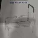 Bed Step Stool for High Beds, Bedside Step Stool for Adults & Seniors with Safety Handle and Motion Sensor LED Light, Stable Step Assist for Elderly