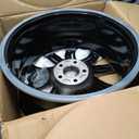 Alloy Wheel, Black Widow 17x7.5 5x108 ET40 CB63.4 Black Machined, Stock
