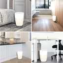 FORID Clear Small Trash Bags, 1.2 Gallon Garbage Bags, Wastebasket Bin Liners 220 Count Plastic Trash Bags for Bathroom Bedroom Office Garbage Can 5 Liters - Durable & Thick Trash Bag