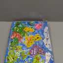 QUOKKA Magnetic Toddler Puzzles Ages 3-5 - 3 Educational Travel Games Puzzles for Kids Ages 4-6 - Space, USA and World Map Learning Toys for Boy and Girl 2-4 Learn United States