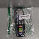 Chuya Baby Teether Toy Chew Toys for Babies 3-24 Months TV Remote Control Shape Teething Relief for Infants (Black)