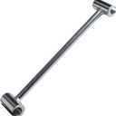 Door Hinge Adjustment Tool - Hinge Gap Adjusting Wrench: Adjustable Steel Repair Spanner Door Hinge 14-18mm 71/128"-97/128" 0.5-0.7 inch Home Improvement Hand Tools - Silver