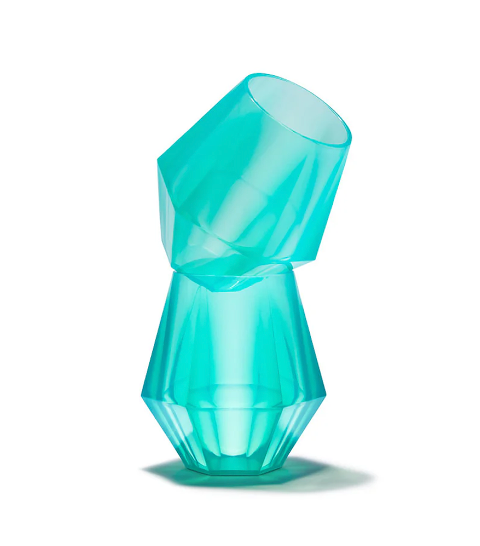 Wine2Go Diamond Silicone Wine Glasses 9oz