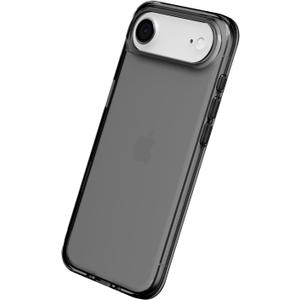 RhinoShield Clear Case Compatible with iPhone Air | Transparent Protective Phone Case, Exceeds Military Drop Standards, Scratch Resistant, Shockproof, Trendy Colors - Ash Black