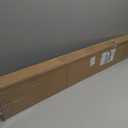 VEVOR Panel Track Blinds, Extendable Track from 45.8 in to 86 in W, Trimmable Panel Curtains Up to 96 in H, Adjustable Vertical Panel Blinds for Sliding Doors, Patio Doors, Room Divider, Light Brown, 98.4"W x 85.8"H