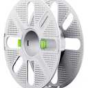 MarsWork Quick-Swap Reusable Spool for Refill Filament, Two-Finger Press Design, Compatible with Bambu Lab 3D Printers