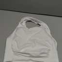 Womens Tank Tops Sexy Halter Neck Going Out Tops Summer 2026 Trendy Backless Workout Shirts Sleeveless Y2k Clothes (Medium, White)